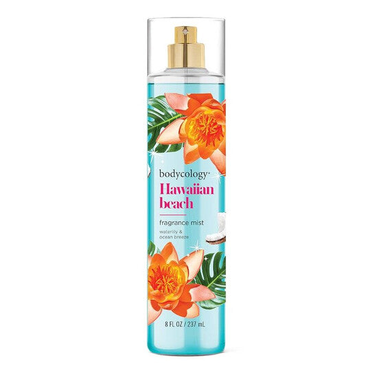 Bodycology Unisex Hawaiian Beach Fragrance Mist 8 oz - Luxurious Fragrance Available Online in Hong Kong & China