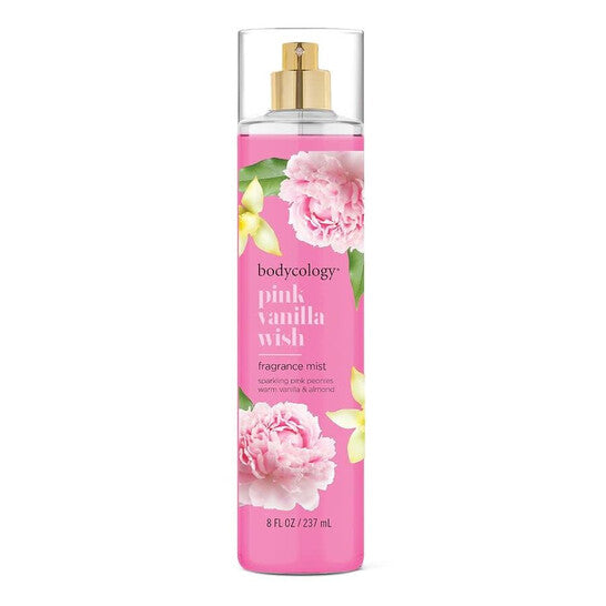 Bodycology Unisex Pink Vanilla Wish Fragrance Mist 8 oz - Luxurious Fragrance Available Online in Hong Kong & China
