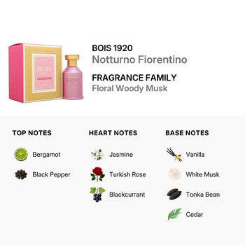 Bois 1920 Ladies Notturno Fiorentino EDP Spray 3.4 oz - Luxurious Fragrance Available Online in Hong Kong & China