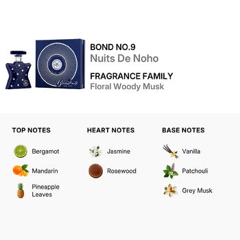 Bond No.9 Ladies Nuits De Noho EDP Spray 1.7 oz - Luxurious Fragrance Available Online in Hong Kong & China