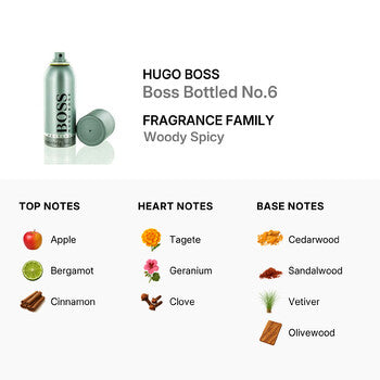 Hugo Boss Boss Bottled No.6 / Hugo Boss Deodorant Spray Can 3.5 oz (m) - Luxurious Fragrance Available Online in Hong Kong & China