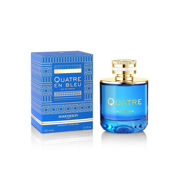 Boucheron Ladies Quatre En Bleu EDP Spray 3.4 oz - Luxurious Fragrance Available Online in Hong Kong & China