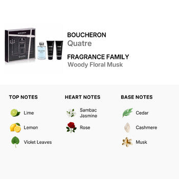 Boucheron Men's Quatre Gift Set Fragrances (Wholesale) - Luxurious Fragrance Available Online in Hong Kong & China