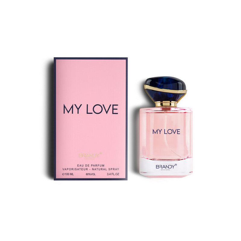 Brandy Designs Ladies My Love EDP Spray 3.4 oz Fragrances - Luxurious Fragrance Available Online in Hong Kong & China