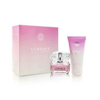 Versace Bright Crystal / Versace Travel 2pcs EDT Gift Set (w) (Wholesale) - Luxurious Fragrance Available Online in Hong Kong & China