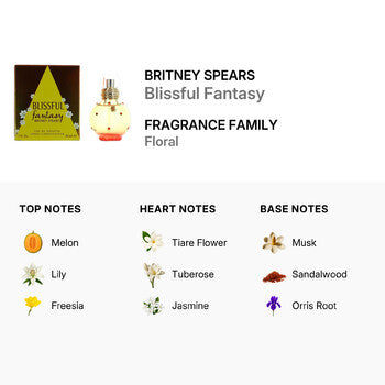 Britney Spears Ladies Blissful Fantasy EDT Spray 1 oz (Wholesale) - Luxurious Fragrance Available Online in Hong Kong & China