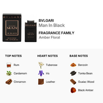 Bvlgari Bulgari Man In Black / Bulgari EDP Splash Mini 0.17 oz (5.0 ml) (m) (Wholesale) - Luxurious Fragrance Available Online in Hong Kong & China