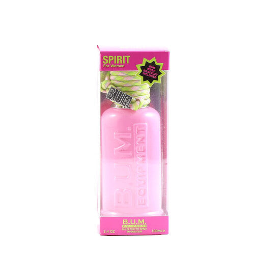 B.U.M. Equipment Ladies Spirit EDT Spray 3.4 oz Fragrances (Wholesale) - Luxurious Fragrance Available Online in Hong Kong & China