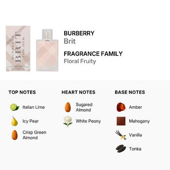 Burberry Brit by Burberry EDT Spray 1.6 oz (50 ml) (w) - Luxurious Fragrance Available Online in Hong Kong & China