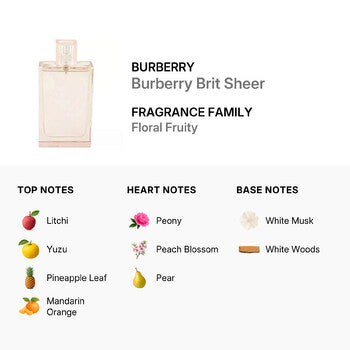 Burberry Ladies Brit Sheer EDT Spray 3.3 oz (Tester) - Luxurious Fragrance Available Online in Hong Kong & China