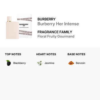 Burberry Ladies Burberry Her Intense EDP 1.7 oz Fragrances - Luxurious Fragrance Available Online in Hong Kong & China