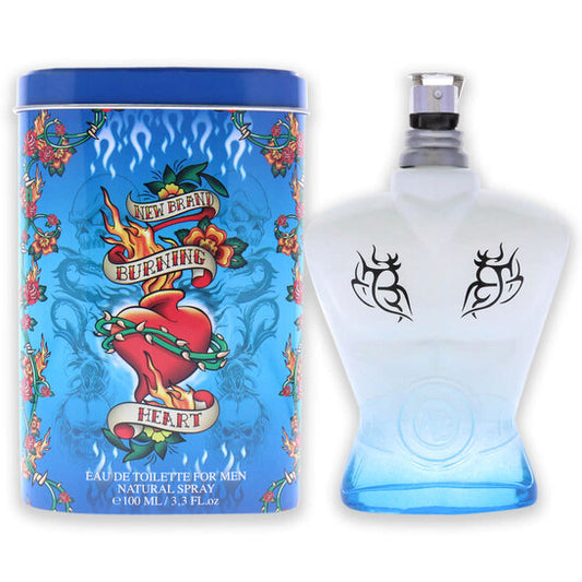 New Brand Burning Heart by New Brand for Men - 3.3 oz EDT Spray (Wholesale) - Luxurious Fragrance Available Online in Hong Kong & China