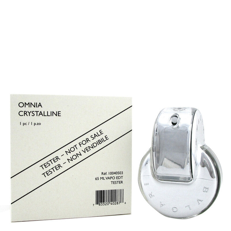 Bvlgari Ladies Omnia Crystalline EDT Spray 2.2 oz (Tester) Fragrances - Luxurious Fragrance Available Online in Hong Kong & China