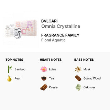 Bvlgari Ladies Omnia Crystalline Gift Set Fragrances (Wholesale) - Luxurious Fragrance Available Online in Hong Kong & China