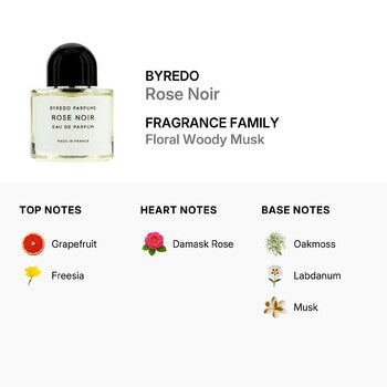 Byredo Rose Noir EDP Body Spray 50ML - Luxurious Fragrance Available Online in Hong Kong & China