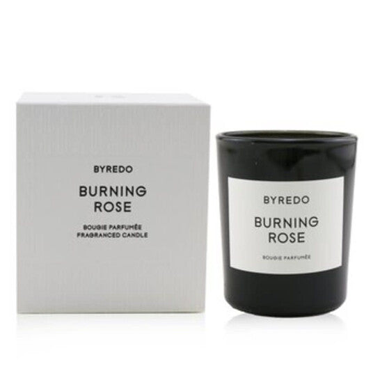 Byredo Unisex Burning Rose Scented Candle 2.4 oz Fragrances - Luxurious Fragrance Available Online in Hong Kong & China