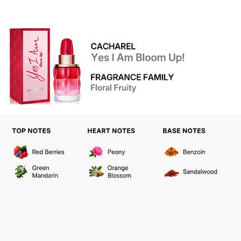 Cacharel Ladies Yes I Am Bloom Up! EDP 1.0 oz (Wholesale) - Luxurious Fragrance Available Online in Hong Kong & China