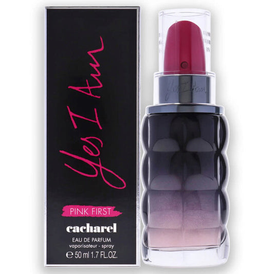Cacharel Ladies Yes I Am Pink First EDP Spray 1.7 oz Fragrances - Luxurious Fragrance Available Online in Hong Kong & China