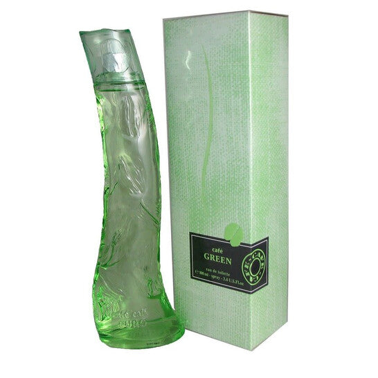 Cafe Parfums Ladies Cafe Green EDT Spray 3.4 oz Fragrances - Luxurious Fragrance Available Online in Hong Kong & China
