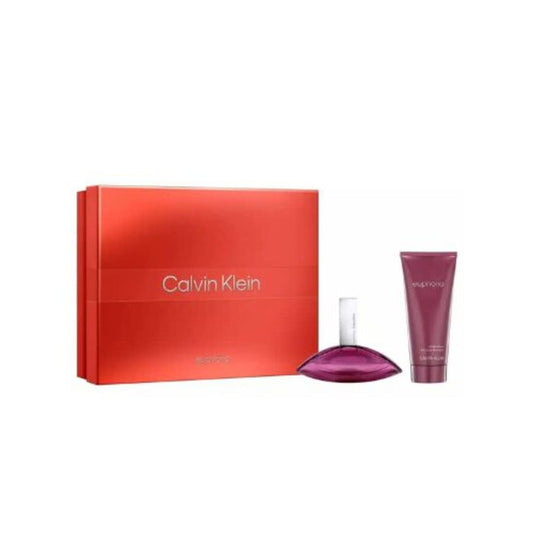 Calvin Klein Ladies Euphoria 2pcs EDP Gift Set Fragrances - Luxurious Fragrance Available Online in Hong Kong & China