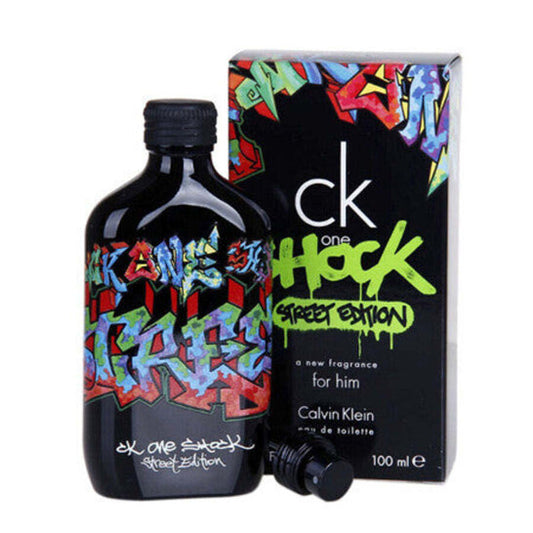 Calvin Klein Men's CK One Shock Street Edition EDT Spray 3.4 oz Fragrances - Luxurious Fragrance Available Online in Hong Kong & China
