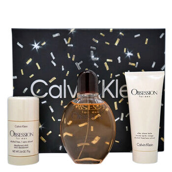 Calvin Klein Men's Obsession 3pcs EDT Gift Set Fragrances (Wholesale) - Luxurious Fragrance Available Online in Hong Kong & China