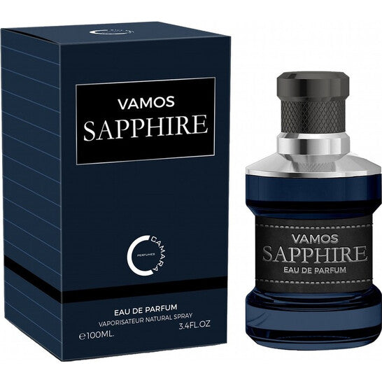 Camara Men's Vamos Sapphire EDP Spray 3.4 oz - Luxurious Fragrance Available Online in Hong Kong & China