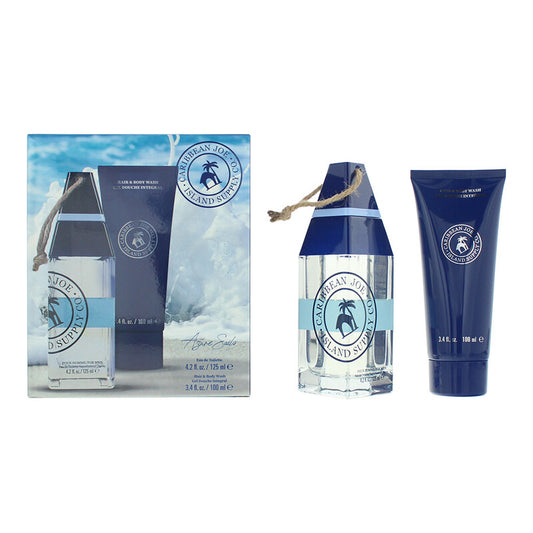 Caribbean Joe Men's Azure Sails Gift Set Fragrances - Luxurious Fragrance Available Online in Hong Kong & China