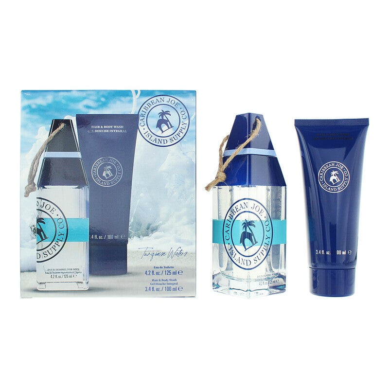 Caribbean Joe Men's Turquoise Waters Gift Set Fragrances (Wholesale) - Luxurious Fragrance Available Online in Hong Kong & China