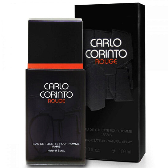 Carlo Corinto Men's Rouge EDT Spray 3.3 oz Fragrances - Luxurious Fragrance Available Online in Hong Kong & China