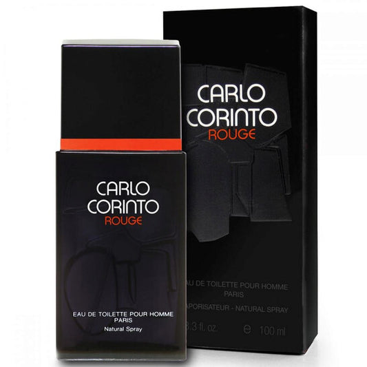 Carlo Corinto Men's Rouge EDT Spray 3.3 oz Fragrances - Luxurious Fragrance Available Online in Hong Kong & China