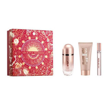 Carolina Herrera 212 Vip Rose Set (W) EDP 80Ml+ 10Ml + B.Lotion 100Ml - Luxurious Fragrance Available Online in Hong Kong & China