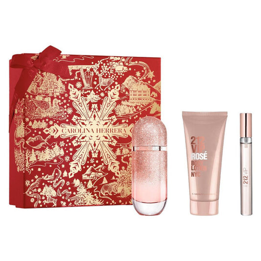 Carolina Herrera Ladies 212 Vip Rose Elixir Gift Set Fragrances - Luxurious Fragrance Available Online in Hong Kong & China