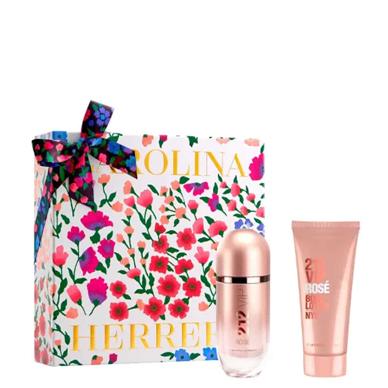 Carolina Herrera Ladies 212 Vip Rose Gift Set Fragrances - Luxurious Fragrance Available Online in Hong Kong & China