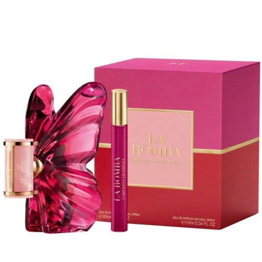 Carolina Herrera Ladies La Bomba Gift Set Fragrances - Luxurious Fragrance Available Online in Hong Kong & China