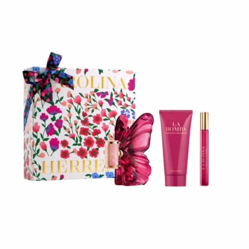 Carolina Herrera Ladies La Bomba Gift Set Fragrances - Luxurious Fragrance Available Online in Hong Kong & China
