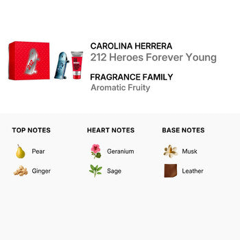 Carolina Herrera Men's 212 Heroes Forever Young Gift Set (Wholesale) - Luxurious Fragrance Available Online in Hong Kong & China