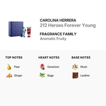 Carolina Herrera Men's 212 Heroes Forever Young Gift Set (Wholesale) - Luxurious Fragrance Available Online in Hong Kong & China