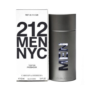 Carolina Herrera Men's 212 Men NYC EDT Spray 3.38 oz (Tester) Fragrances (Wholesale) - Luxurious Fragrance Available Online in Hong Kong & China