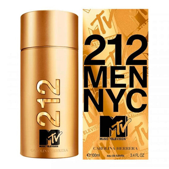 Carolina Herrera Men's 212 MTV Limited Edition EDT Spray 3.4 oz Fragrances - Luxurious Fragrance Available Online in Hong Kong & China