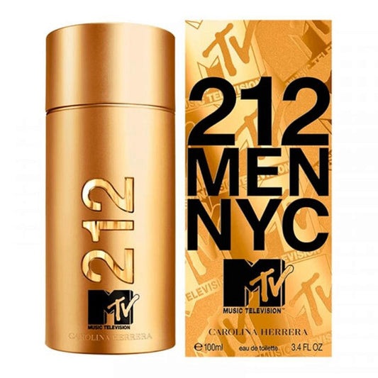 Carolina Herrera Men's 212 MTV Limited Edition EDT Spray 3.4 oz Fragrances - Luxurious Fragrance Available Online in Hong Kong & China