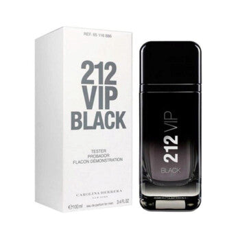 Carolina Herrera Men's 212 Vip Black EDP Spray 3.4 oz (Tester) - Luxurious Fragrance Available Online in Hong Kong & China