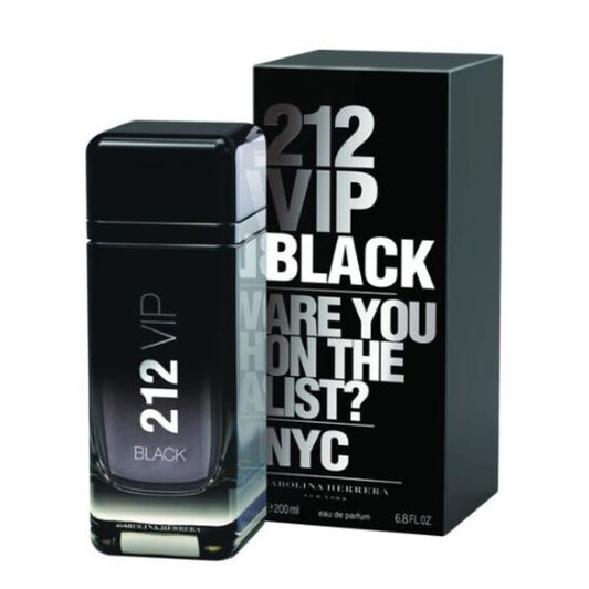 Carolina Herrera Men's 212 Vip Black EDP Spray 6.7 oz Fragrances - Luxurious Fragrance Available Online in Hong Kong & China