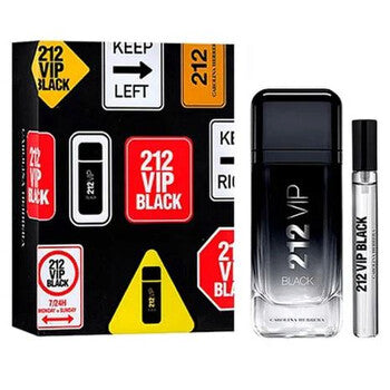 Carolina Herrera Men's 212 Vip Black Gift Set Fragrances (Wholesale) - Luxurious Fragrance Available Online in Hong Kong & China