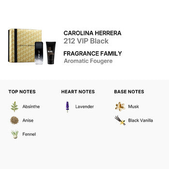 Carolina Herrera Men's 212 VIP Black Gift Set (Wholesale) - Luxurious Fragrance Available Online in Hong Kong & China