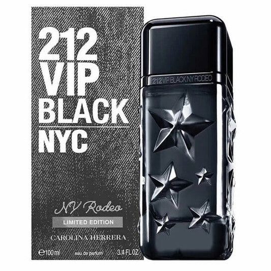 Carolina Herrera Men's 212 Vip Black NY Rodeo EDP Spray 3.4 oz Fragrances (Wholesale) - Luxurious Fragrance Available Online in Hong Kong & China