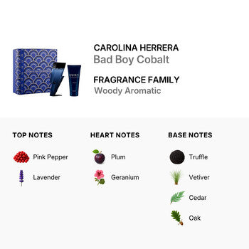 Carolina Herrera Men's Bad Boy Cobalt Gift Set (Wholesale) - Luxurious Fragrance Available Online in Hong Kong & China