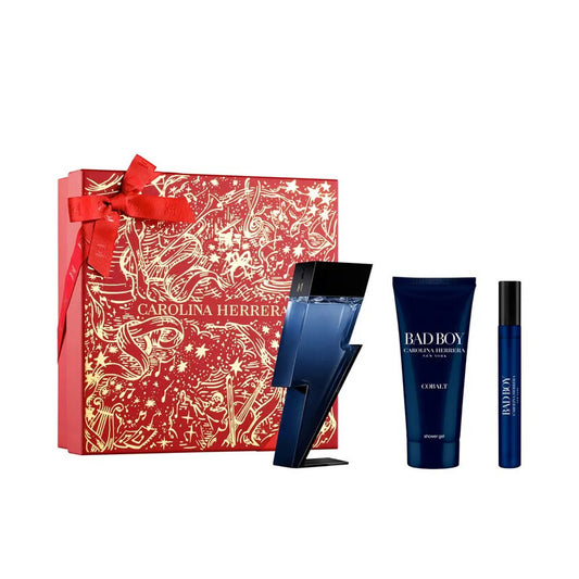 Carolina Herrera Men's Bad Boy Cobalt Gift Set Fragrances - Luxurious Fragrance Available Online in Hong Kong & China