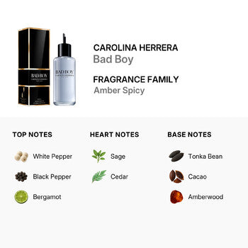 Carolina Herrera Men's Bad Boy EDT Spray 6.7 oz (Wholesale) - Luxurious Fragrance Available Online in Hong Kong & China