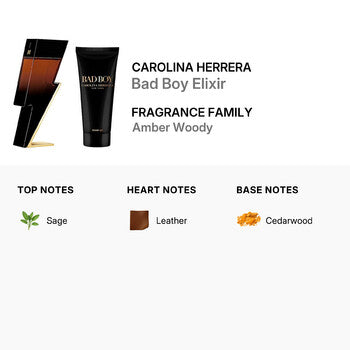 Carolina Herrera Men's Bad Boy Elixir Gift Set Fragrances (Wholesale) - Luxurious Fragrance Available Online in Hong Kong & China